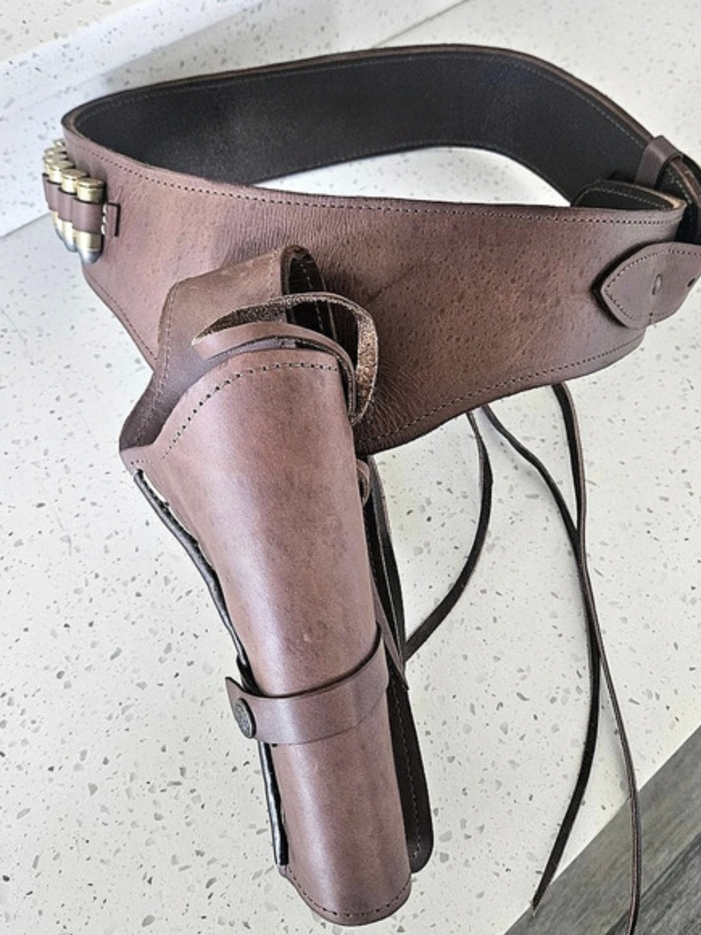Brown Western Gun Belt